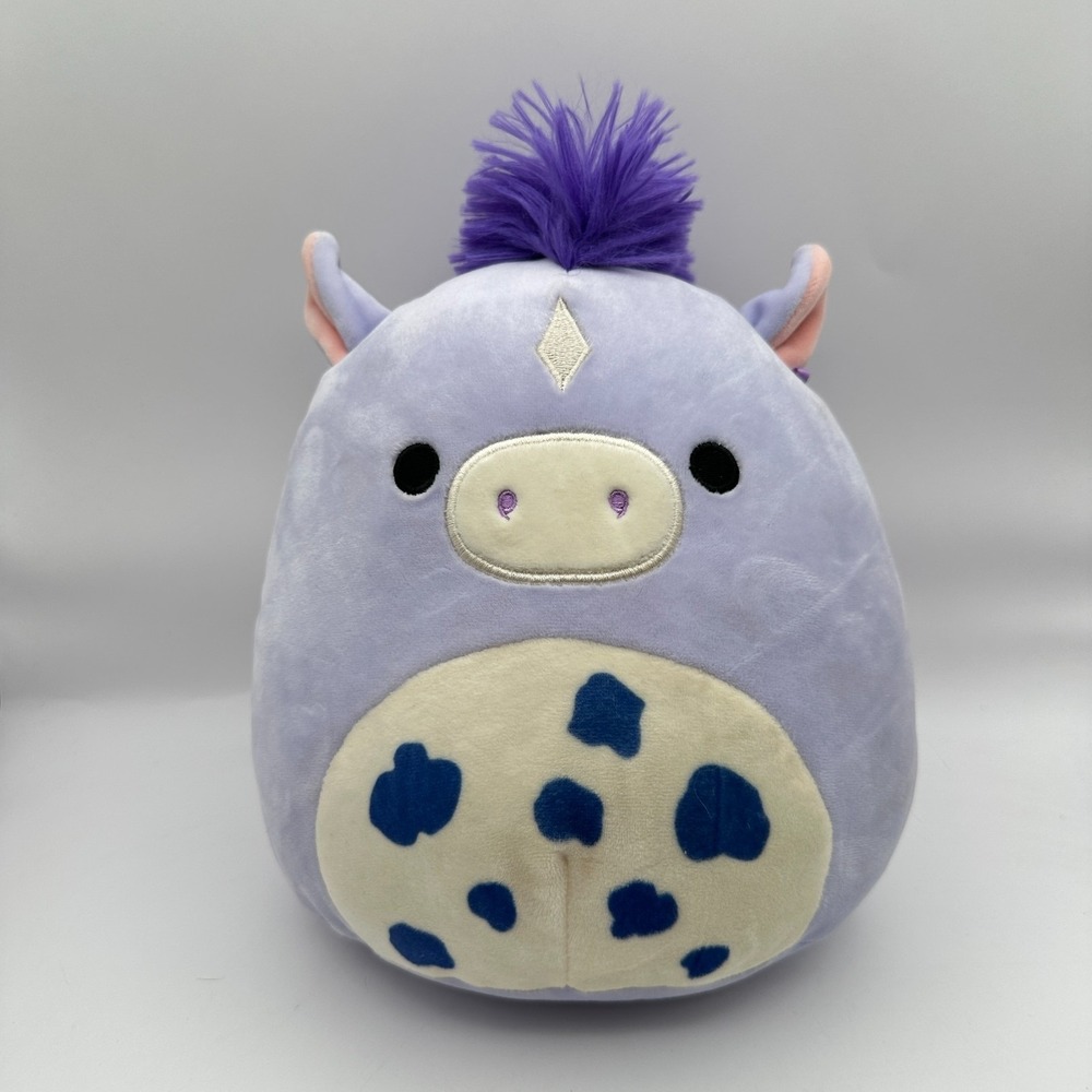 Squishmallows Meadow The Purple Horse 8" Plush Stuffed Animal Toy Purple‎ Mane